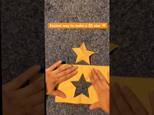 Quick way to make Star | Origami Star | Easy Star #music #diy #trending #craft