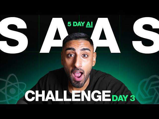  Day 3 of the 5-Day Full Stack Developer AI SaaS Challenge (Next.js, Langchain, Pinecone, OpenAI)