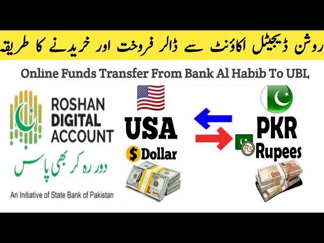 How To Transfer USD To PKR Currency From Roshan Digital Account | Convert Currency PKR TO USD