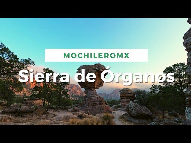 CONOCE el Parque nacional Sierra de órganos | Sombrerete, Zacatecas | MOCHILEROMX