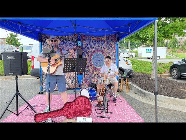 "Losing Blues" - Matthew Travers original @ Acworth Farmers' Market 20230630