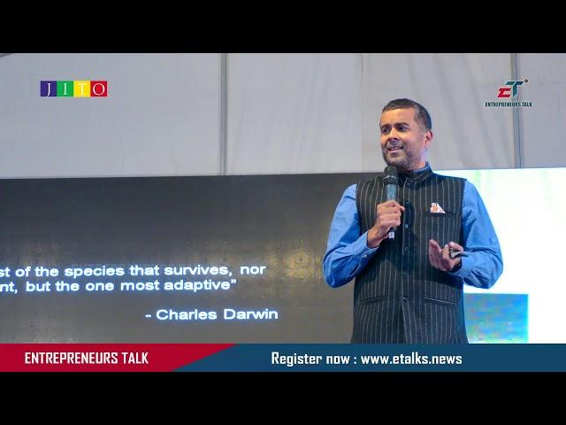 Chetan Bhagat motivational talk at JITO Business Expo - Entrepreneurs Talk