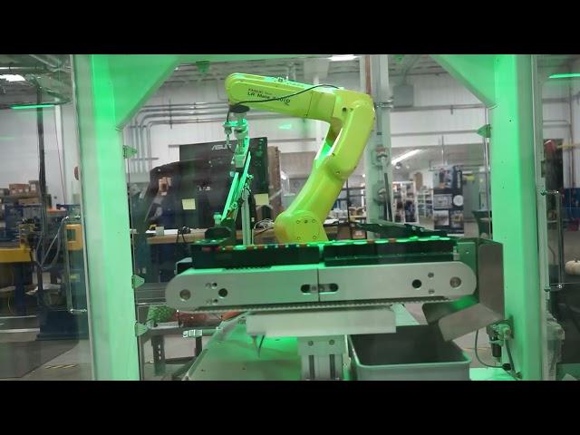 Robotics demo | Dual servo cap feed