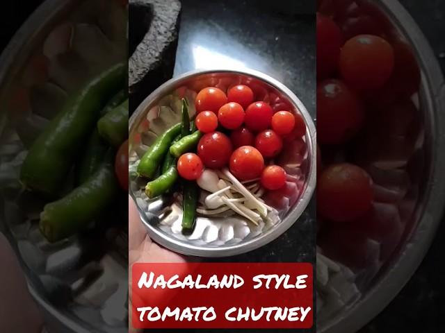 Nagaland style tomato chutney 