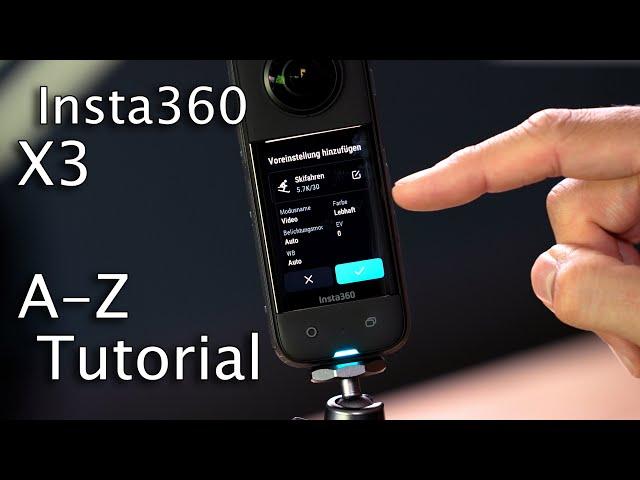 Insta360 X3 von A-Z erklärt  Kamera, Bedienung, App, Studio, Reframing, Zubehör uvm!