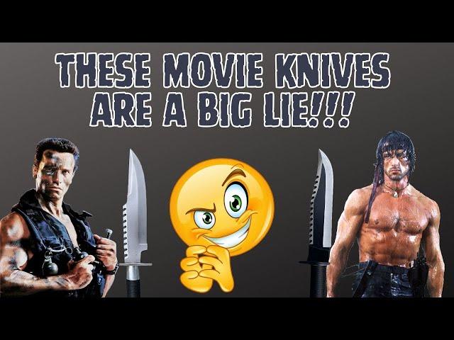 MOVIES LIED TO US ABOUT THESE KNIVES! BUT GOD I STILL LOVE THEM!