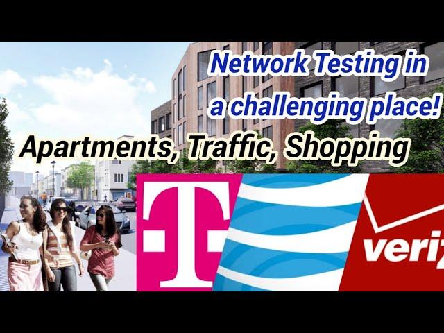 T-Mobile vs Verizon vs AT&T 5G & LTE In Depth Network Testing in High Traffic Setting