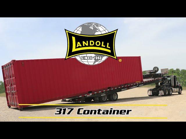 Landoll 317E Container Trailer