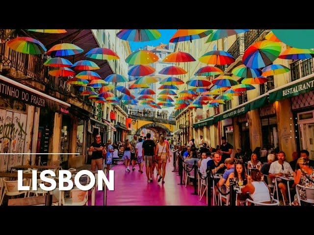 Lisbon Pink Street | Lisbon PORTUGAL 