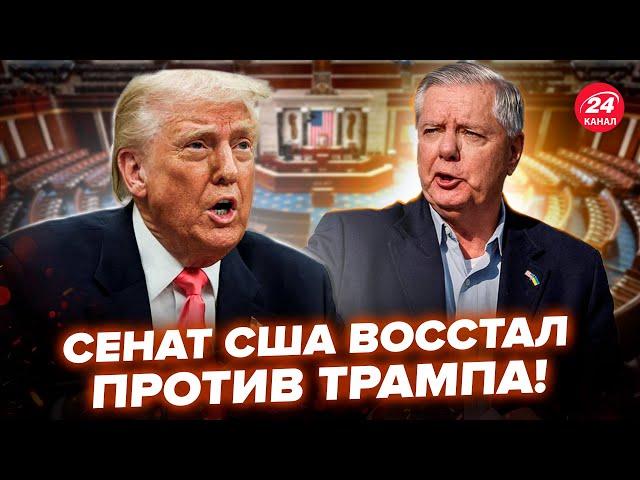 ️Сенат БУНТУЕТ против ТРАМПА! Готовят РЕШЕНИЕ по РФ. Путин шокировал БЕЗУМНЫМИ УСЛОВИЯМИ