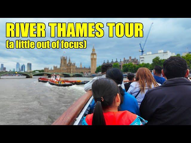 River Thames Boat Tour In London (defective!) | July 2024