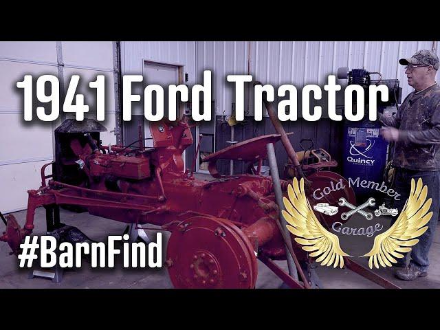 1941 9n Ford Tractor Rehab [BarnFind] - Gold Member Garage