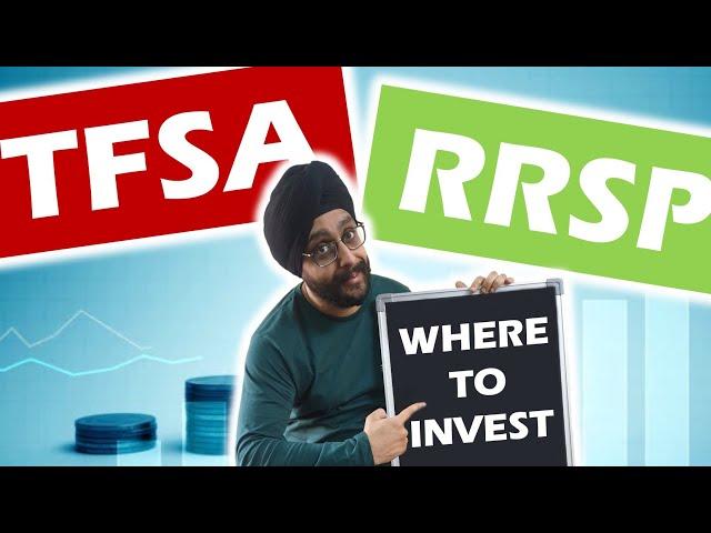 TFSA or RRSP - The Decision Tree for INVESTING in Canada 