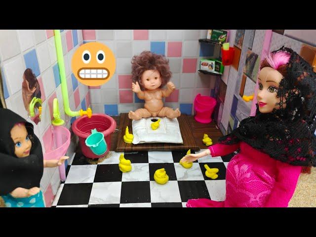 Barbie doll Morning Routine/Ayisha chithi Barbie morning routine in tamil/Barbie show tamil