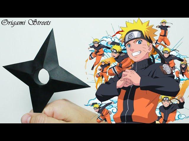 How to make a Naruto shuriken. Ninja Weapons