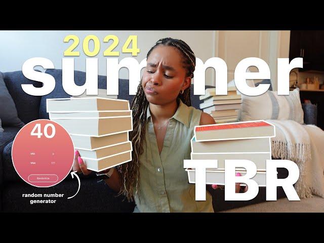 Random number generator picks my summer TBR ️