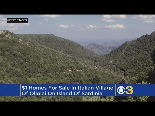 Italian Town Ollolai Sells $1 Homes To Lure New Residents