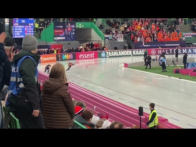 1500m at Hamar: Jordan Stolz v Kjeld Nuis