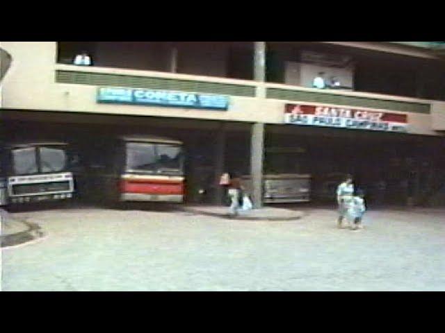 Imagens da Antiga Rodoviária de Poços de Caldas em 1993 ( TV Poços Acervo )