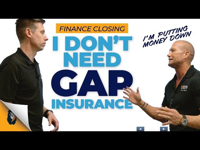 ProFinance Training // I Don't Need GAP Insurance // Andy Elliott