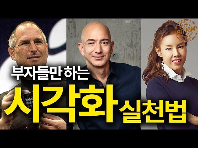 평범한 사람이 '부자들의 시각화'를 따라 하는 방법 l 시크릿, 끌어당김의 법칙, 켈리최, 김승호 회장, 오프라윈프리