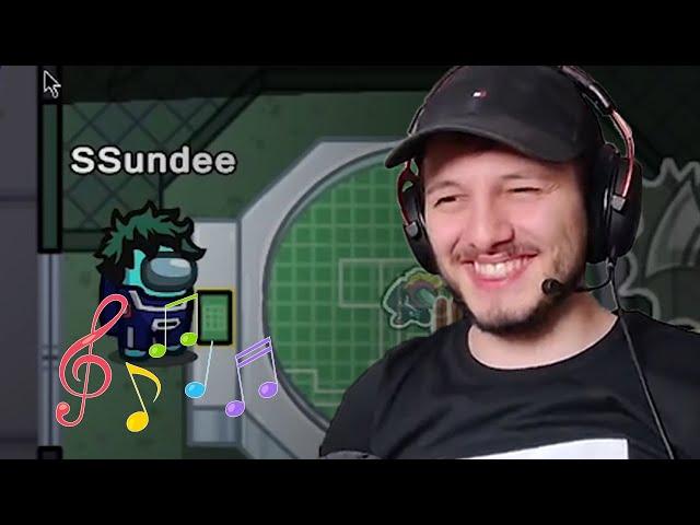 SSundee GOT CAUGHT SINGING a Weird Song *WITHOUT MUTING*!