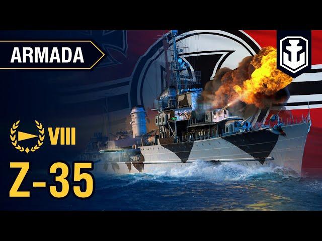 Armada: Z-35 — German destroyer | World of Warships