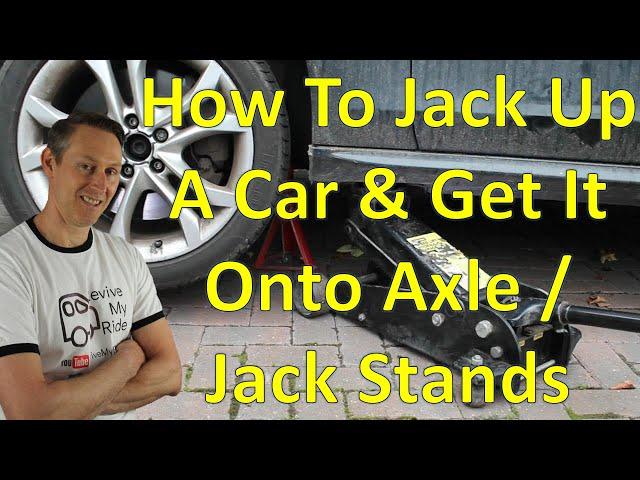 How to Jack up your car, Support it with Jack / Axle Stands and Remove the wheel