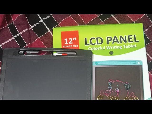 LCD Writing Tablet 12-inch Unboxing