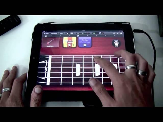 GarageBand for iPad / iPad 2  Hands On / Test