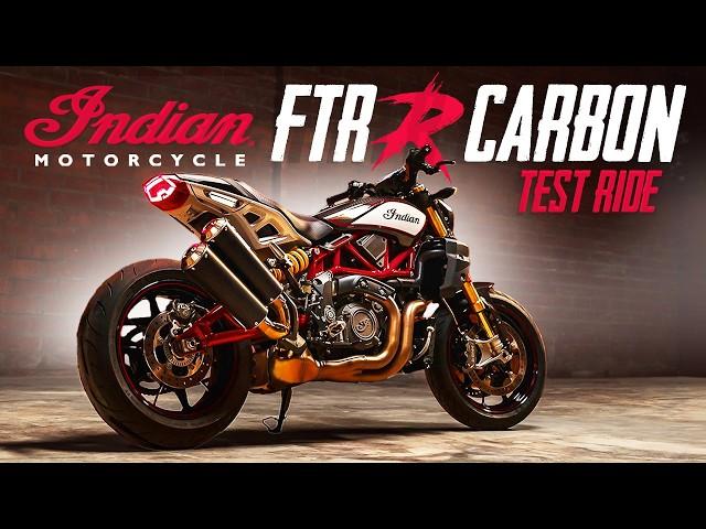 2024 Indian FTR R Carbon TEST RIDE