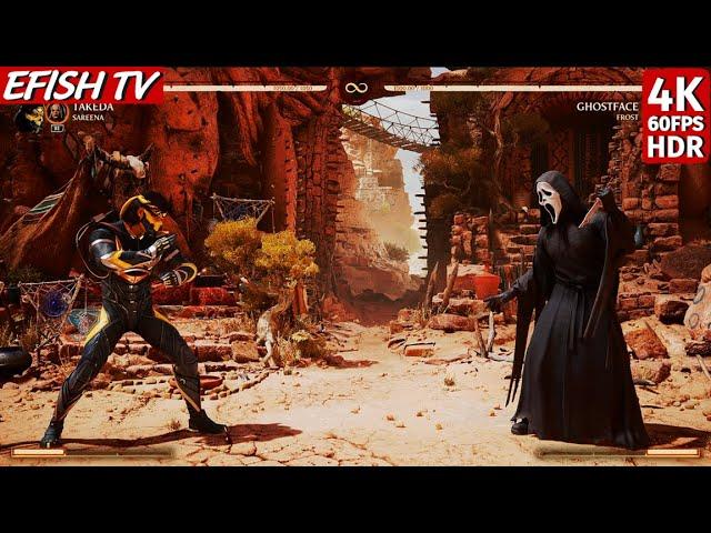 Takeda vs Ghostface (Hardest AI) - Mortal Kombat 1