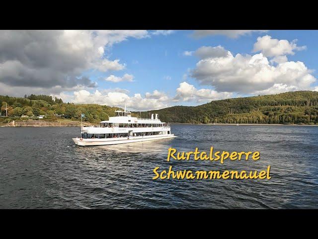 Cruising the Lake Rurse  Rurberg ️ Eifel National Park  4K.