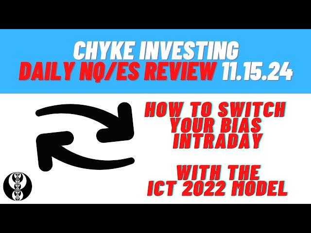 How To Trade ICT Concepts | How To Switch Bias Intraday With ICT 2022 Model