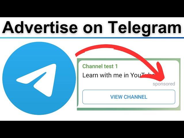 How To Advertise on Telegram Ads