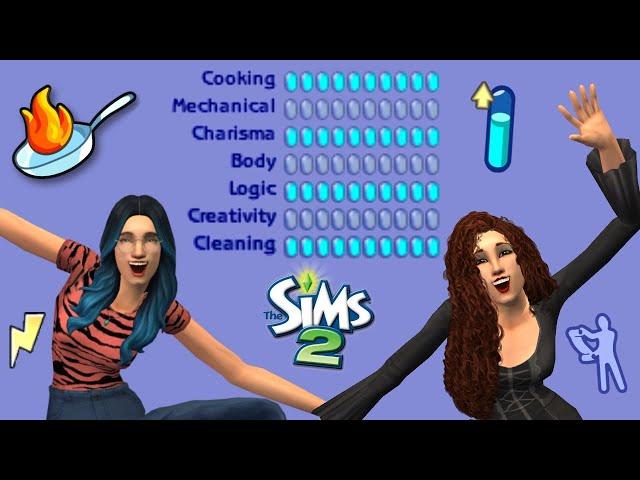 What Does Cleaning Do? | Sims 2 Basic Skills Study with April Black