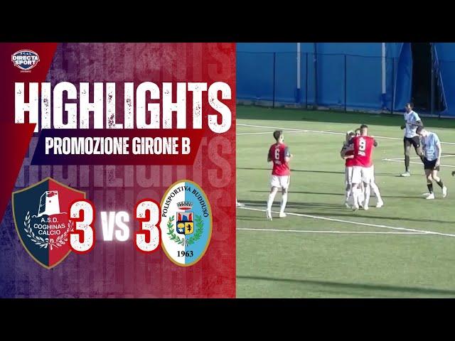 Calcio Promozione Gir. B - Coghinas Calcio-Buddusò 3-3 (Highlights)