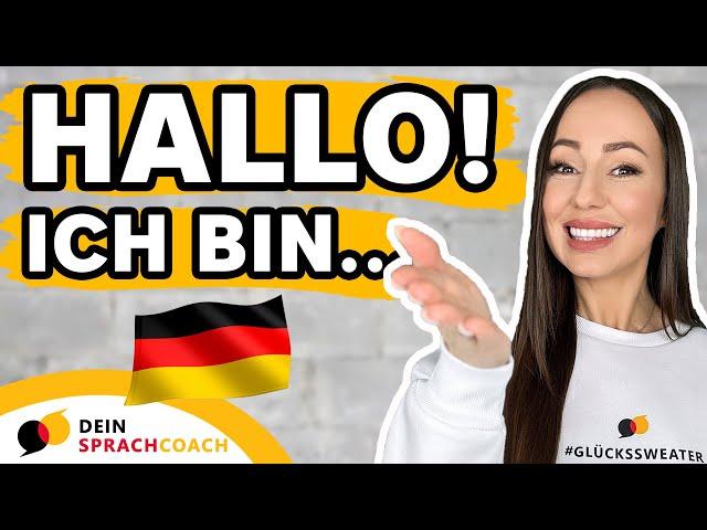 SICH VORSTELLEN AUF DEUTSCH(Tipps | Tricks | Redemittel | Deutsch im Beruf)