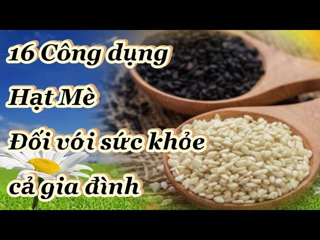 Hạt Mè Vừng16 Lợi ích cho sức khỏe cả gia đinhh