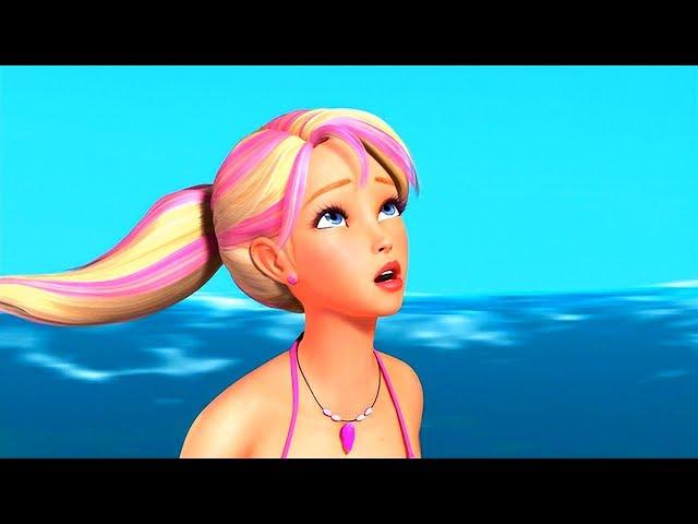 Barbie in A Mermaid Tale - Merliah's pink hair reveal her true Nature