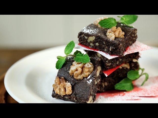 Chocolate Walnut Fudge Recipe | Popular Dessert Recipe | The Bombay Chef - Varun Inamdar