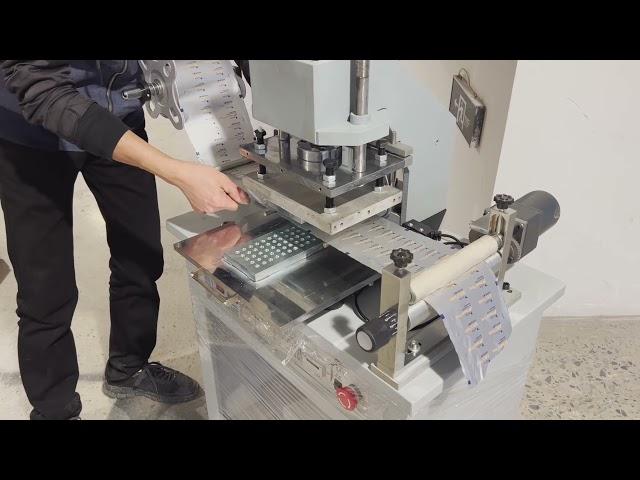 How to install aluminum film on CP-210 Aluminum Blister Packaging Machine