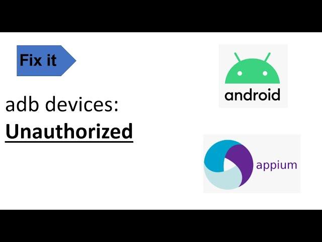 Resolving "adb devices Unauthorized"