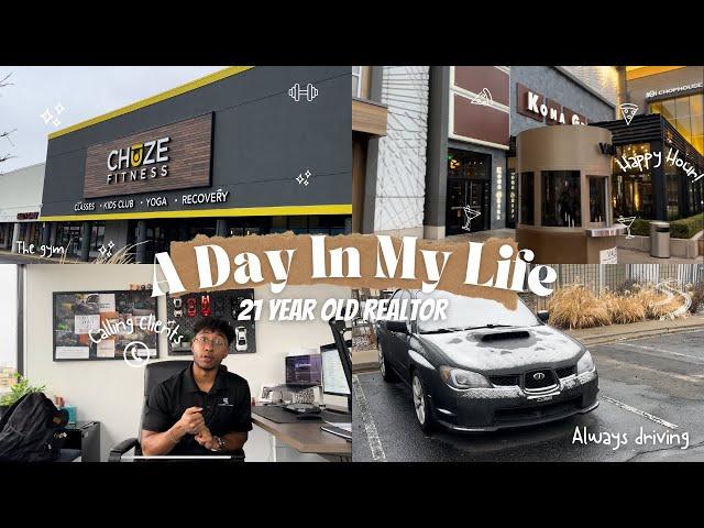 Day In The Life Of A 21 Year Old Real Estate Agent | 2024