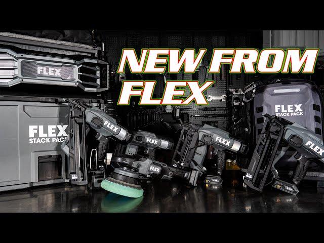 MORE New FLEX Tools for 2024 - 24V and StackPack Additions