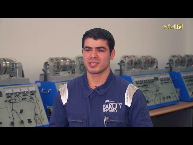 Sənaye və İnnovasiyalar üzrə Bakı Dövlət Peşə Təhsil Mərkəzininin məzunu Rəsul Səfərovun hekayəsi