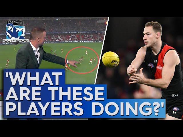 The damning efforts from the Bombers as horror loss puts finals in serious doubt - Sunday Footy Show