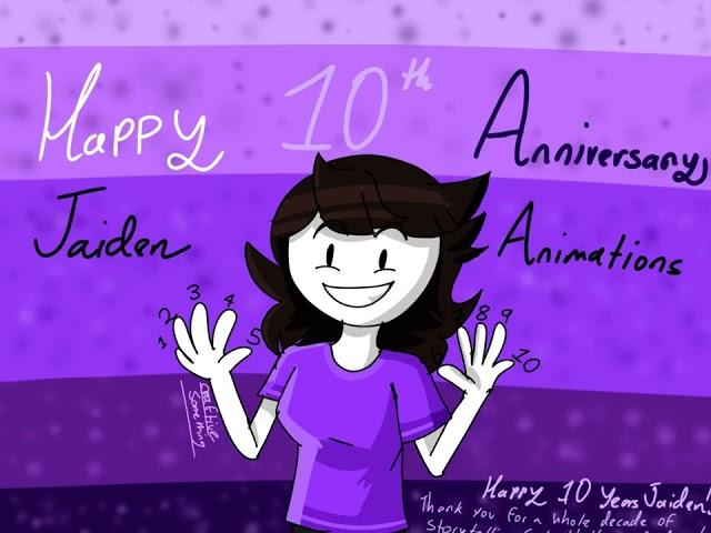 Happy 10th Anniversary Jaiden Animations!