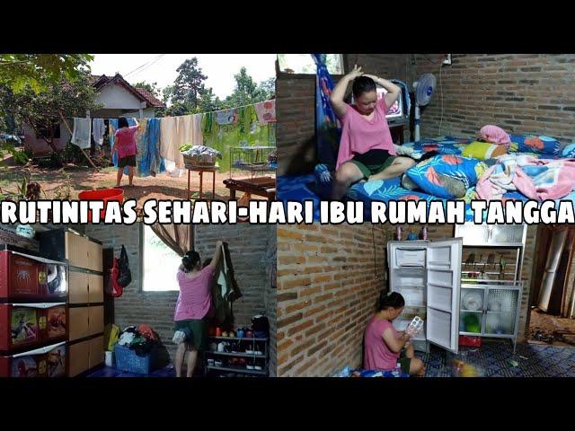 rutinitas sehari-hari ibu rumah tangga || bersih-bersih rumah sederhana || daily vlog