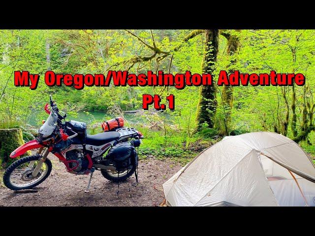 Oregon/Washington Adventure Pt.1 - Honda CRF250L